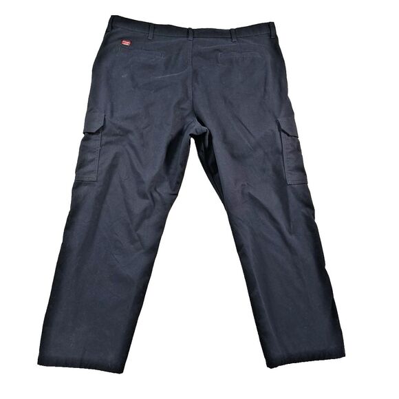 Wrangler Workwear Cargo 7 Pocket Pants Men's Size 44x30 Blue Relaxed Fit Twill - Picture 4 of 11